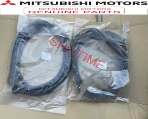 MITSUBISHI OEM 01-07 Lancer CT9A EVO 7 8 9 Rear Door Weatherstrip Pair Rubber - Picture 1 of 1