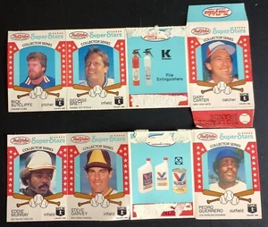 1986 True Value Super Stars Uncut Panels Baseball Cards - Don Mattingly missing - Picture 1 of 12