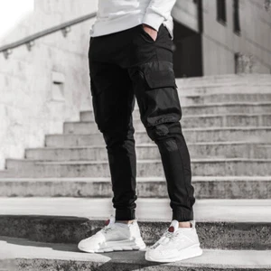 ON SALE!! Men's Tapered Leg Casual Joggers Cargo Pants Baggy Sweatpants Trousers - Picture 1 of 12
