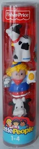 New Fisher Price Little People 3 Figure Tubes - Picture 1 of 4