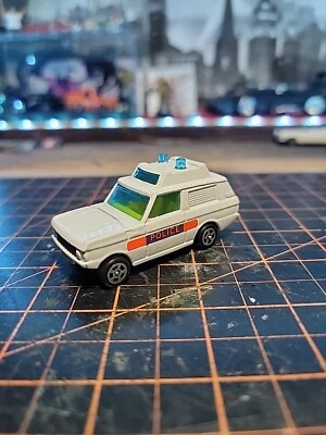 Vintage Corgi Juniors Police Range Rover Retro Diecast 1/64 Model Car - Image 1 of 4