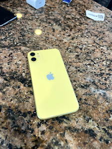 Apple iPhone 11 128GB/64GB Factory Unlocked Verizon Clean ESN White/Yellow
