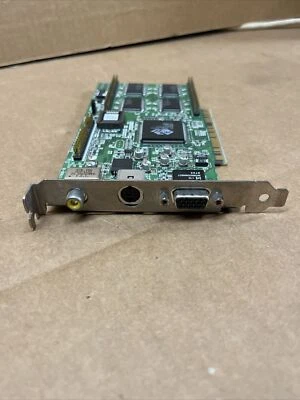 ATI TECHNOLOGIES USED PN 109-37900-10 Rage Ii/Ii+ 4Mb Pci Vga Tvout Ntsc - Image 1 of 4
