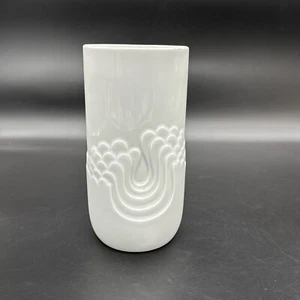 Vintage Thomas Germany / Rosenthal White Porcelain Vase 7 1/2” - Picture 1 of 8