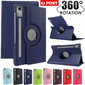 For Lenovo Idea Tab Pro TB373FU 12.7 2025 Case Leather Rotating Stand Flip Cover - Picture 1 of 54