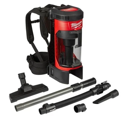 Milwaukee Tool 0885-20 M18 FUEL 18V 3-in-1 Cordless Backpack Vacuum-Bare Tool