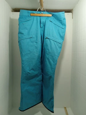 Pantalón de nieve Columbia para mujer azul omnicalor XL regular, cintura ajustable Foto 1 de 4