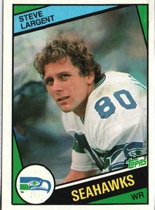 1984 Topps #196 Steve Largent - Picture 1 of 2
