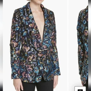 Autoritratto NUOVO giacca donna impreziosita da paillettes floreali grande - Foto 1 di 16