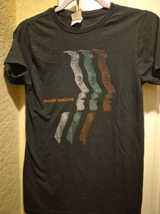 Vintage Imagine Dragons Band Black T Shirt By Bay Island Size Small - Picture 1 of 7