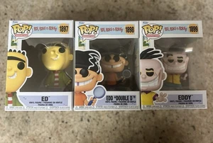 Funko POP ! 2025 Set Of Three Ed, Edd, And Eddy Cartoon Pops - Picture 1 of 4