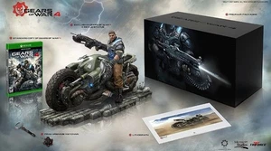 NUOVO Gears of War 4 Edizione Limitata da Collezione Xbox - JD Fenix COG Statua Bici - Foto 1 di 2