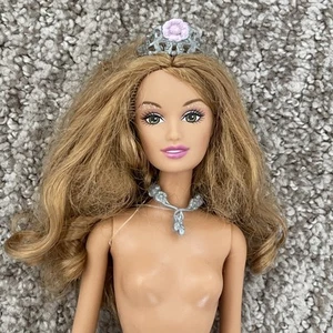 Barbie 12 Princesas Bailarinas Princesa Fallon Muñeca Cara Lara Desnuda 2006 - Imagen 1 de 9