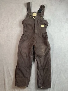 CE Schmidt Workwear Overalls Womens Small Short Brown Canvas Lined TWBS15DBN - Picture 1 of 5