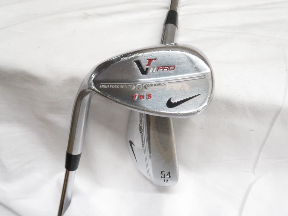 Used LH Nike Vr Pro 54.12* 58.10* Wedge Set Dynamic Gold R300 Regular Flex Steel - Image 1 of 4