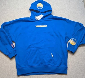 Pro Standard NBA Golden State Warriors Men’s Size XL Pullover Hoodie Blue New - Picture 1 of 12