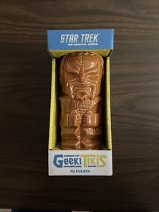 Taza Star Trek The Original Series Klingon Geeki Tikis Tiki Nueva En Caja - Imagen 1 de 5