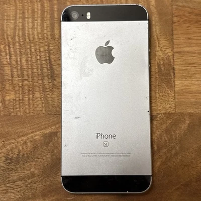 Apple iPhone SE cinza espacial A1662 NÃO TESTADO apenas para peças - Imagem 1 de 4