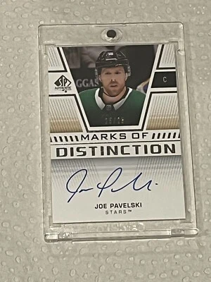Joe Pavelski 25/25 Sp подлинные знаки отличия 2019-20 - Изображение 1 из 4