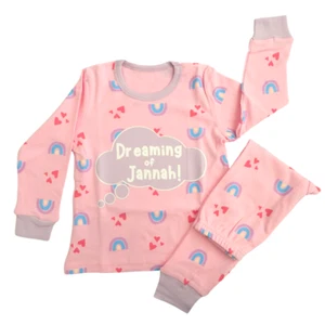 Pijama Dreaming of Jannah para niños - púrpura y rosa (1-2 años) - Imagen 1 de 1