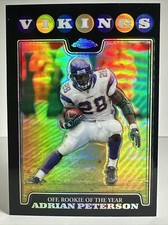 2008 Topps Chrome #164 Adrian Peterson Refractor - PWE .95 Shipping!