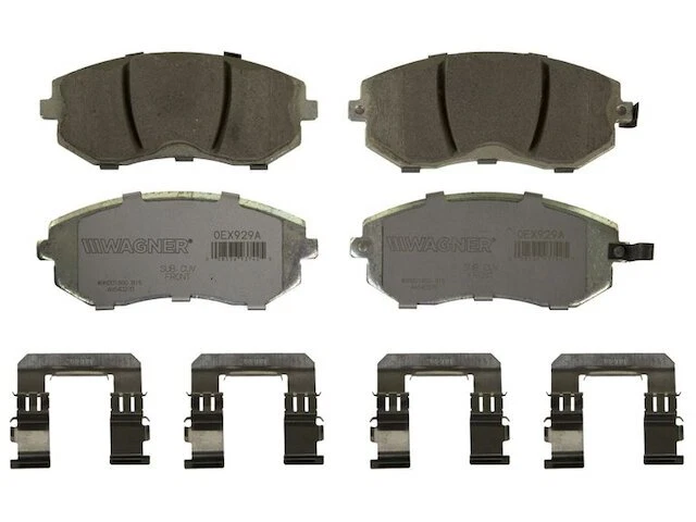 Juego de pastillas de freno delanteras Wagner 47DH28M para Subaru Outback 2003-2012 2,5 L H4 Foto 1 de 1