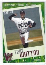 2009 Wisconsin Timber Rattlers (Class A-Milwaukee Brewers) Trey Watten