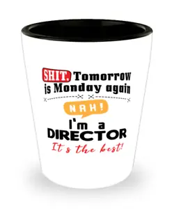 Funny director shot glass, gift for director, gift for boss,coworker,HR present  - Picture 1 of 1