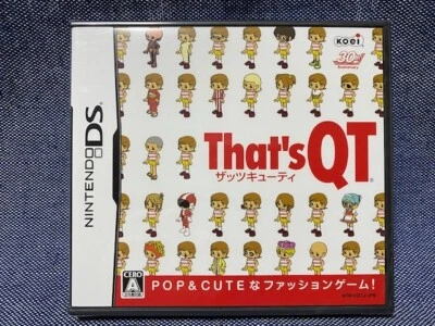 That's QT NINTENDO DS New Japan Import Free shipping Fedex - Image 1 of 4
