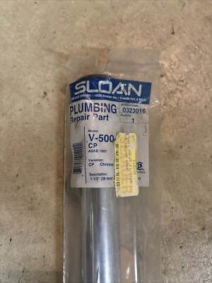 Sloan 0323016 V-500-AA CP Vacuum Breaker Valve Chrome Plated Finish - Image 1 of 2