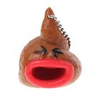 Poo Emoticon Toy Keychains for Out Tongues Novelty Fun Little Tricky Prank