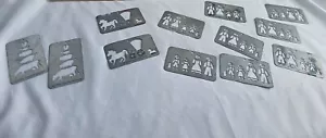 Stencil Country per Goffratura Amish Animals Village Buggy Ohio Made in USA - Foto 1 di 4