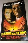 The Sum Of All Fears By Tom Clancy (Jack Ryan Series, Paperback)