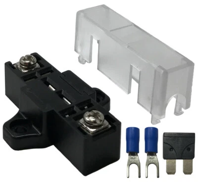 SHERCO-AUTO Stack-able In-line Fuse Panel Distribution Block ATO/ATC & ATM/MIN - Car Boat RV