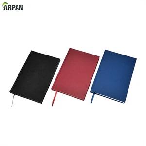 Classic A5 Hardback Cover Diary with Ribbon Marker 80gsm Paper,96 sheet Notebook - Picture 1 of 34