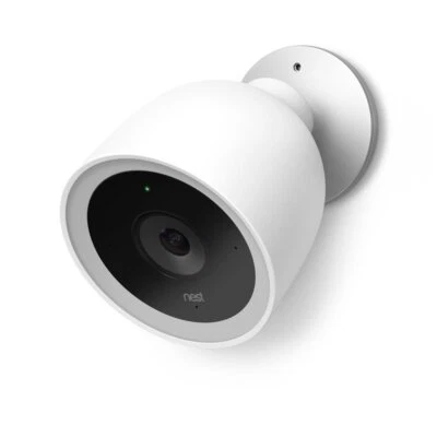 Nest NC4100US Cam IQ Outdoor Security Camera, White - Image 1 of 4