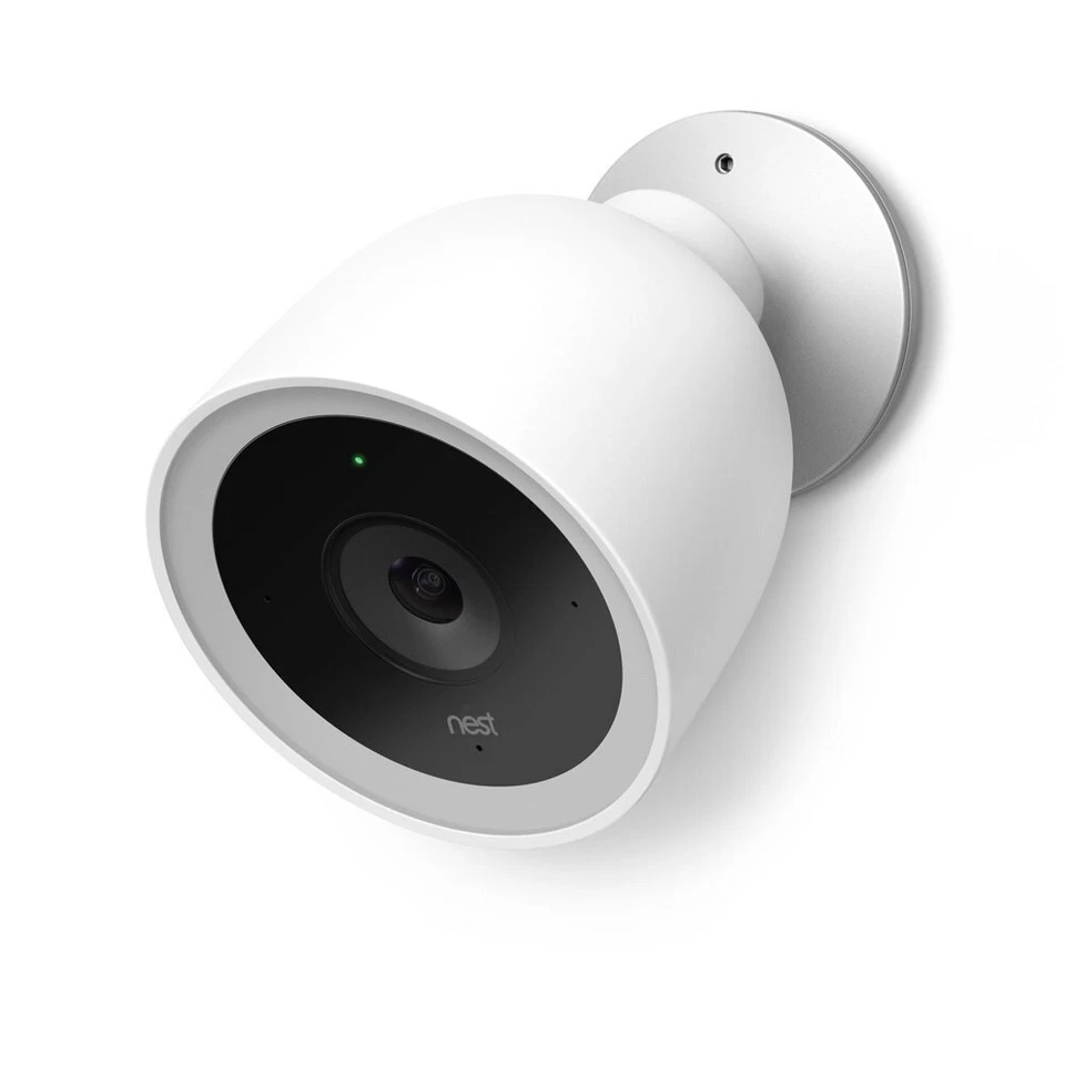 Nest NC4100US Cam IQ Outdoor Security Camera, White - Image 1 of 4