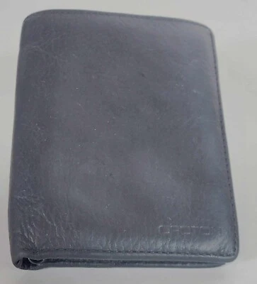 Black Oroton Fold Out Multi Card Leather Wallet - Image 1 of 4