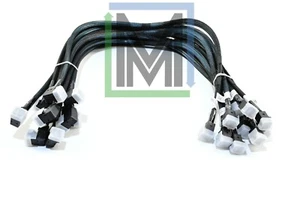 8RJM1 08RJM1 DELL R730xd REAR BACKPLANE MINI-SAS DATENKABEL KONVOLUT - 10 STÜCK - Bild 1 von 6