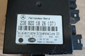 98-03 CLK Mercedes W208 Front Electric Seat Control Module Ecu A2088201826 - Picture 1 of 2