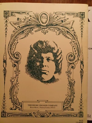 Sonata For Viola 4 Hands & Harpsichord by Bach Edited by Peter Schickele 1971 - Image 1 of 3