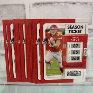 2021 Panini Contenders Football Travis Kelce Season Ticket #49 16 Card Lot - Picture 1 of 3