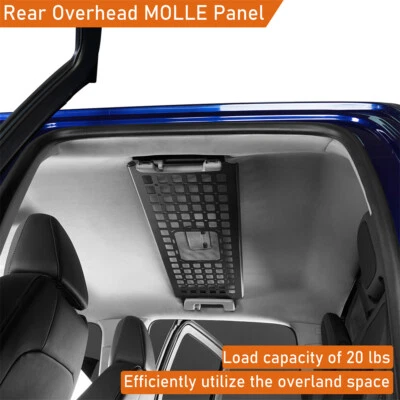 Overhead Storage MOLLE Panel for 2015-2022 Chevy Colorado / GMC Canyon Crew Cab - Image 1 of 4