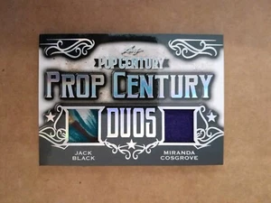 Jack Black Miranda Cosgrove /2 Silver Prop Wardrobe 2021 Leaf Pop Century PCD-03 - Picture 1 of 2