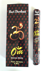 Wholesale Hari Darshan Ethical Incense 120 Stick Box OM Fragrance