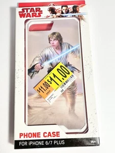 NEW Disney Star Wars Phone Case for iPhone 6/7 PLUS Luke Skywalker Thinkgeek - Picture 1 of 1