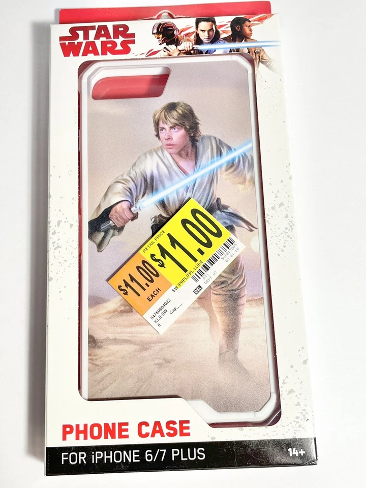 iPhone 6 / 7 Plus Phone Case Cover Star Wars Luke Skywalker Disney