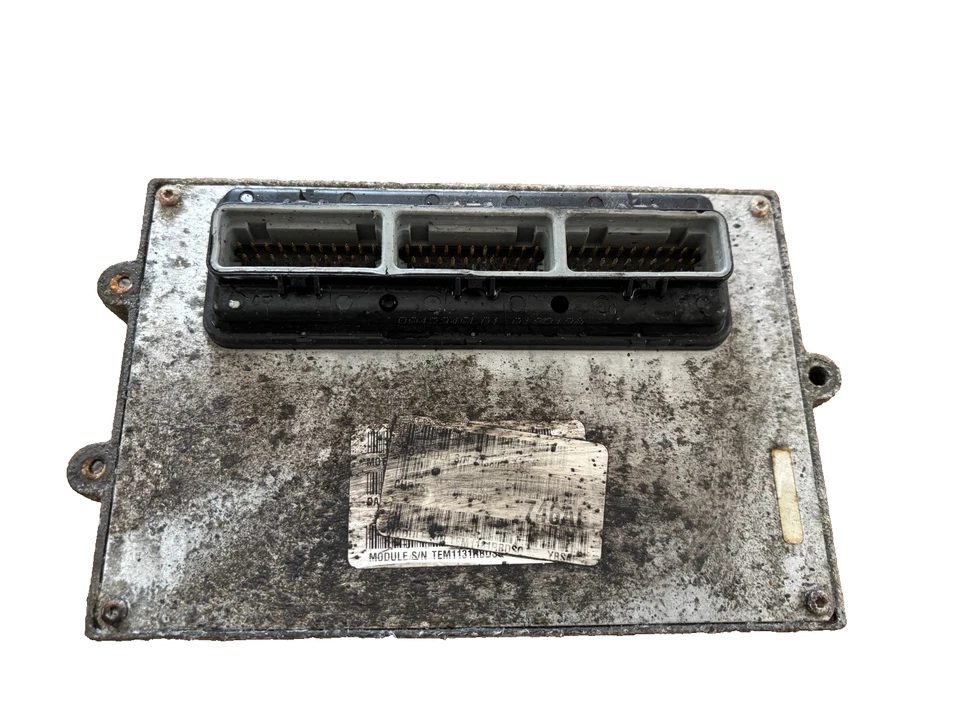 Jeep Wrangler 2002 4,0 módulo de control del motor aire acondicionado computadora ECU ECM NO desnatado Foto 1 de 1