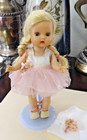 Nasb Nancy Ann Storybook Muffie Blonde Braids No Brow Slw Doll as Ballerina 2437