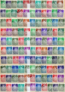 DDR - Lot Dienstmarken o - undurchsucht  ( 51250 ) - Bild 1 von 1